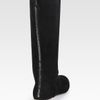 Miu Miu Suede Jewel Boots in Black - Lyst