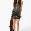 Nasty Gal Rattlesnake Skirt in Black - Lyst