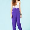 Nasty Gal Just Cruisin Palazzo Pants in Purple - Lyst