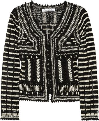 Oscar de la Renta Embellished Tulle Jacket - Lyst