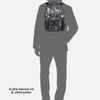 Prada Camo Print Backpack in Blue for Men - Lyst