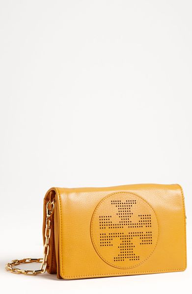 Tory Burch Kipp Crossbody Bag in Yellow (mustard) - Lyst