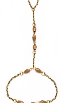 Vanessa Mooney The Cage Hand Ring Bracelet - Lyst