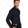 Versace Long Sleeve Subtle Jacquard Button Down Shirt in Blue for Men (v) - Lyst