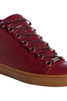 Balenciaga Arena High Trainers - Lyst