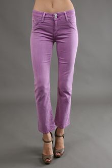 Hudson Crop Jean in Lavender - Lyst