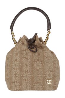 Just Cavalli Large Fabric Bag - Lyst
