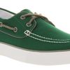 Ralph Lauren Lander Canvas Boat Shoe Green Canvas in Green for Men - Lyst