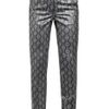 Stella Mccartney Alfred Brocade Trousers in Silver - Lyst