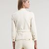Tory Burch Havelil Military Jacket in White (milk opal) - Lyst