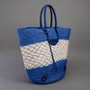 Balenciaga Braided Shopper Bag in Blue - Lyst