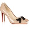 Christian Louboutin Love Me 100 Leather and Mesh Pumps in Beige (blush) - Lyst