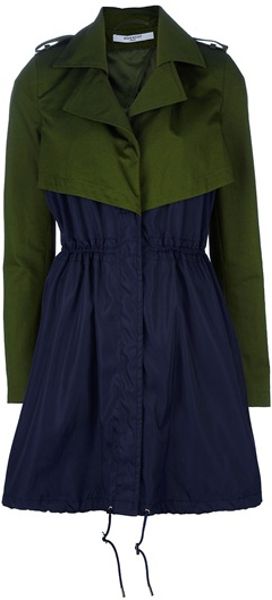 Givenchy Trench Style Jacket in Blue (navy) - Lyst