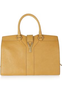 Yves Saint Laurent Cabas Chyc Medium Leather Tote - Lyst