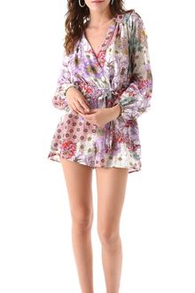 Zimmermann Meadow Playsuit Coverup - Lyst