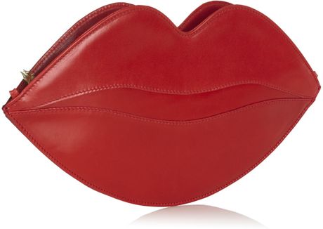 Charlotte Olympia Big Kiss in Red - Lyst