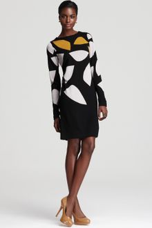 Diane Von Furstenberg Sweater Dress Kivel Print - Lyst