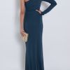 Elie Saab One Sleeve Jersey Gown in Blue (nude) - Lyst