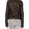 Hussein Chalayan Leather Outerwear in Brown - Lyst