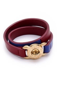 Marc By Marc Jacobs Katie Leather Double Wrap Bracelet - Lyst