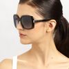 Marc Jacobs Oversized Plastic Square Sunglasses in Gray (grey) - Lyst