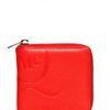 Mcq By Alexander Mcqueen Leather Zip Around Wallet in Red for Men - Lyst