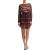 Missoni Belted Dress in Multicolor (purple) - Lyst