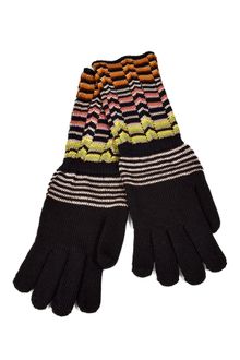 Missoni Topaz and Peridot Striped Gloves - Lyst