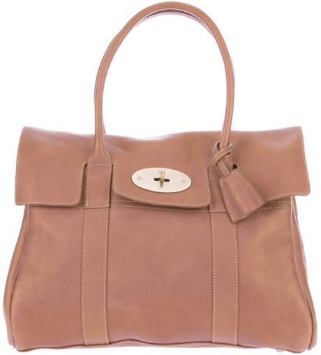 mulberry tan tote