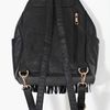 Nasty Gal Fringed Backpack in Black - Lyst