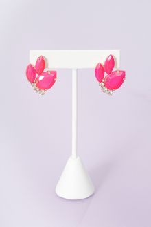 Nasty Gal Neon Crystal Earrings - Lyst