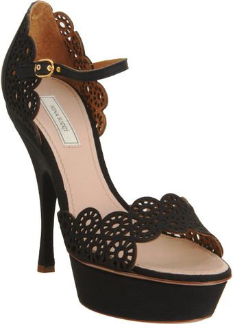 Nina Ricci Cutout Sandal - Lyst