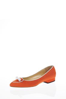 Oscar de la Renta Ripley Ballet Flat - Lyst