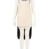 Topshop Reclaim To Wear Racer Dip Hem Dress in Beige (cream) - Lyst