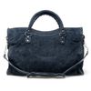 Balenciaga Classic City Suede Bag in Blue (blue grey) - Lyst