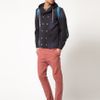 Diesel Spica Double Breasted Hooded Jacket in Blue for Men - Lyst