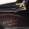 Gucci Jane High Heel Patent Leather Bootie in Black - Lyst