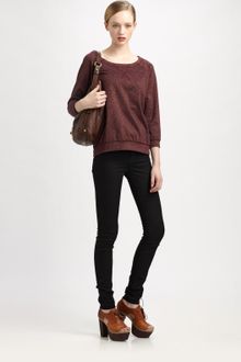 Marc By Marc Jacobs Delaunay Sparkle Terry Top - Lyst