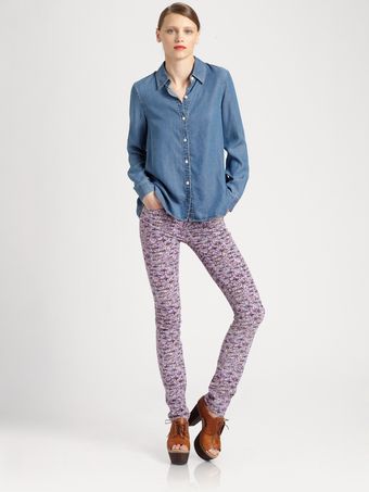 Marc By Marc Jacobs Ayler Denim Shirt - Lyst
