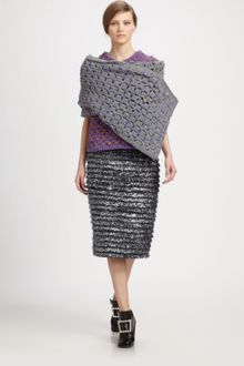Marc Jacobs Fringe Skirt - Lyst