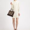 Milly Avrila Silk Jacquard Dress in White (chocolate) - Lyst