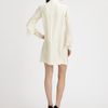 Milly Avrila Silk Jacquard Dress in White (chocolate) - Lyst