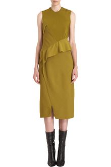 Narciso Rodriguez Ruffle Waist Dress - Lyst