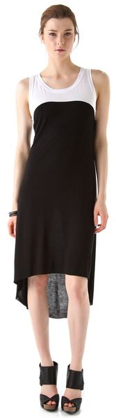 Aiko Petal Dress in Black - Lyst