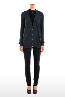 Alexander Wang Fine Gauge Merino Cardigan - Lyst