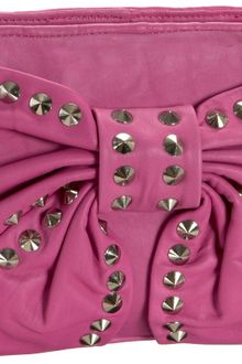 Betsey Johnson Betsey Johnson Bows Whistles Clutch - Lyst