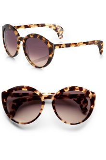 Bottega Veneta Catseye Acetate Sunglasses - Lyst