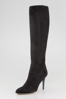 Jimmy Choo Grand Suede Boot - Lyst
