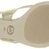 Michael By Michael Kors Michael Michael Kors Womens Eleni Thong Sandal in Gold - Lyst