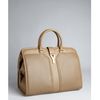 Yves Saint Laurent Taupe Perforated Leather Cabas Chyc Tote in Brown (taupe) - Lyst